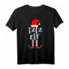 Papa Elfe Weihnachts Outfit Grün Partnerlook - Lustiges Familien T-Shirt für Weihnachten, ideal als Alternative zu Weihnachtspullovern