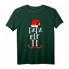 Papa Elfe Weihnachts Outfit Grün Partnerlook - Lustiges Familien T-Shirt für Weihnachten, ideal als Alternative zu Weihnachtspullovern