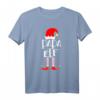 Papa Elfe Weihnachts Outfit Grün Partnerlook - Lustiges Familien T-Shirt für Weihnachten, ideal als Alternative zu Weihnachtspullovern