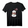 Lustiges Weihnachts-Schneemann Eis Geschenk T-Shirt – Humorvolles Festshirt für Weihnachten, Mottoparty & Weihnachtsfeier
