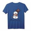 Lustiges Weihnachts-Schneemann Eis Geschenk T-Shirt – Humorvolles Festshirt für Weihnachten, Mottoparty & Weihnachtsfeier