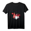 Süßes Weihnachtswichtel T-Shirt für Damen - Festliches Xmas V-Ausschnitt Shirt für Weihnachten, Familie & Teenager-Geschenke