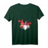 Süßes Weihnachtswichtel T-Shirt für Damen - Festliches Xmas V-Ausschnitt Shirt für Weihnachten, Familie & Teenager-Geschenke