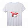 Süßes Weihnachtswichtel T-Shirt für Damen - Festliches Xmas V-Ausschnitt Shirt für Weihnachten, Familie & Teenager-Geschenke