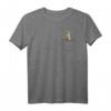 Erdmännchen in der Tasche – Lustiges Geschenk T-Shirt für Tierliebhaber & Erdmännchen-Fans zum Geburtstag & Weihnachten