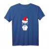 Lustiges Weihnachts T-Shirt mit Weihnachtsmann, Mütze, Bart & Sonnenbrille – Familienoutfit für Heiligabend, Wichteln & Festtage