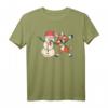 Lustiges Dabbing Schneemann und Rentier Weihnachts-T-Shirt - Perfekt als Geschenk zu Weihnachten und Geburtstagsidee