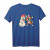 Lustiges Dabbing Schneemann und Rentier Weihnachts-T-Shirt - Perfekt als Geschenk zu Weihnachten und Geburtstagsidee