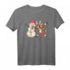 Lustiges Dabbing Schneemann und Rentier Weihnachts-T-Shirt - Perfekt als Geschenk zu Weihnachten und Geburtstagsidee
