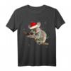 Lustige Weihnachtskleidung: Koala Faultier mit Lichterkette T-Shirt – Perfekt für Familie, Kinder und Faultier- & Koala-Enthusiasten