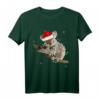 Lustige Weihnachtskleidung: Koala Faultier mit Lichterkette T-Shirt – Perfekt für Familie, Kinder und Faultier- & Koala-Enthusiasten