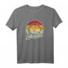 Labrador Hund T-Shirt - Lustiges Retro Silhouetten Design, Geschenk für Hunde- und Labrador-Liebhaber, ideal für Geburtstag & Weihnachten
