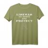 American Football Lineman to Serve and Protect T-Shirt – Perfektes Geschenk für Football Fans, Coaches & Spieler zu Weihnachten, Geburtstag & Valentinstag
