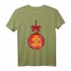 HapDeer Lametta Glitzer Weihnacht T-Shirt - Perfektes Geschenk für Weihnachtsfeiern, Partys und Events