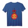HapDeer Lametta Glitzer Weihnacht T-Shirt - Perfektes Geschenk für Weihnachtsfeiern, Partys und Events