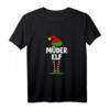 Müder Elf Partnerlook Familien Elfen Outfit für Weihnachten - Lustiges Weihnachts-T-Shirt für die ganze Familie zum Fest, Wichteln & Heiligabend