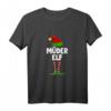 Müder Elf Partnerlook Familien Elfen Outfit für Weihnachten - Lustiges Weihnachts-T-Shirt für die ganze Familie zum Fest, Wichteln & Heiligabend
