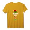 Müder Elf Partnerlook Familien Elfen Outfit für Weihnachten - Lustiges Weihnachts-T-Shirt für die ganze Familie zum Fest, Wichteln & Heiligabend