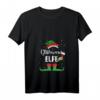 Damen Glühwein Elfe Kostüm Weihnachten Lustig Wein Mama T-Shirt mit V-Ausschnitt – Perfektes Familienoutfit & Geschenkidee für Weihnachten