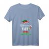 Damen Glühwein Elfe Kostüm Weihnachten Lustig Wein Mama T-Shirt mit V-Ausschnitt – Perfektes Familienoutfit & Geschenkidee für Weihnachten