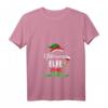 Damen Glühwein Elfe Kostüm Weihnachten Lustig Wein Mama T-Shirt mit V-Ausschnitt – Perfektes Familienoutfit & Geschenkidee für Weihnachten