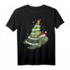 Weihnachtsbaum und Schildkröte Weihnachtsmütze T-Shirt – Süßes Weihnachtsgeschenk für Tierliebhaber und festliche Anlässe