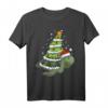 Weihnachtsbaum und Schildkröte Weihnachtsmütze T-Shirt – Süßes Weihnachtsgeschenk für Tierliebhaber und festliche Anlässe