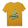 Weihnachtsbaum und Schildkröte Weihnachtsmütze T-Shirt – Süßes Weihnachtsgeschenk für Tierliebhaber und festliche Anlässe