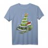 Weihnachtsbaum und Schildkröte Weihnachtsmütze T-Shirt – Süßes Weihnachtsgeschenk für Tierliebhaber und festliche Anlässe