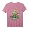 Weihnachtsbaum und Schildkröte Weihnachtsmütze T-Shirt – Süßes Weihnachtsgeschenk für Tierliebhaber und festliche Anlässe