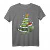 Weihnachtsbaum und Schildkröte Weihnachtsmütze T-Shirt – Süßes Weihnachtsgeschenk für Tierliebhaber und festliche Anlässe