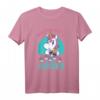 Mir Reichts Ich Geh Backen T-Shirt mit Einhorn – Lustiges Back-Shirt für Hobby- und Berufsbäcker, Perfekt als Geschenk zu Geburtstag & Weihnachten