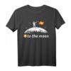 Bitcoin to the Moon T-Shirt BTC Crypto Geschenk für Liebhaber – Perfekt für Trader, Investoren & Blockchain Fans