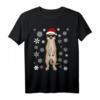 Lustiges Erdmännchen Weihnachten Motiv T-Shirt für Männer, Frauen & Kinder – Perfektes Geschenk für Zoo- und Tierliebhaber mit Santa Mütze