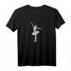 Ballett Ballerina Ballett Tänzerin Blumen T-Shirt - Perfekte Geschenkidee für Ballerinas zu Weihnachten und Geburtstag