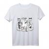 Elegantes Weißer Tiger Kopf T-Shirt mit blauen Augen – Perfektes Geschenk für Tierliebhaber, Zoo-Fans & Kinder zu Weihnachten, Ostern oder Geburtstag