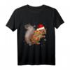 Eichhörnchen Santa Süßes Schlafshirt - Lustiges Weihnachts-T-Shirt für Damen, Kinder & Tierliebhaber, perfektes Geschenk für Weihnachten 2022