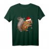 Eichhörnchen Santa Süßes Schlafshirt - Lustiges Weihnachts-T-Shirt für Damen, Kinder & Tierliebhaber, perfektes Geschenk für Weihnachten 2022