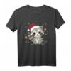 Waschbär Weihnachten mit Lichterkette - Lustiges Tiermotiv T-Shirt für Kinder und Tierliebhaber zu Weihnachten & Weihnachten in Juli