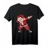 Lustiges Dabbing Weihnachtsmann T-Shirt für Weihnachtsfeiern & Weihnachtsmarkt - Humoriges Weihnachtsdesign