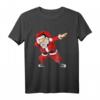 Lustiges Dabbing Weihnachtsmann T-Shirt für Weihnachtsfeiern & Weihnachtsmarkt - Humoriges Weihnachtsdesign