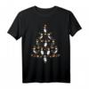 Lustiges Papageientaucher Weihnachts-T-Shirt mit Nikolausmütze - Perfektes Geschenk für Tier- und Weihnachtsliebhaber