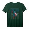 Marvel Captain America Stars Ugly Weihnachten T-Shirt - Offizielles Marvel Merchandise für Superhelden-Fans