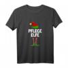 Pflege Elfe Partnerlook Familien Outfit Weihnachts T-Shirt – Lustiges Weihnachtskostüm für Mama, Papa, Oma, Opa, Bruder & Schwester