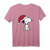 HapDeer Snoopy Weihnachtsmütze Langarmshirt - Official Lizenz für Feierlichkeiten & Geschenke