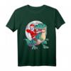 Weihnachts Shirt für Kinder mit Dinosaurier und Weihnachtsmann – T-Rex T-Shirt für Jungs und Mädchen, perfektes Geschenk für Dino- und Weihnachtsliebhaber