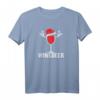 Xmas Wein Weinglas Winedeer Rentier Weihnachts T-Shirt – Perfektes Weihnachtsgeschenk für Damen, Mama & Freundin
