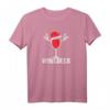 Xmas Wein Weinglas Winedeer Rentier Weihnachts T-Shirt – Perfektes Weihnachtsgeschenk für Damen, Mama & Freundin