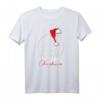 Santa Rauhaardackel Merry Christmas Hunde T-Shirt – Lustiges Weihnachtsgeschenk für Hundeliebhaber & Rauhaardackel Fans