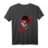 Totenkopf Print Motiv Bart Weihnachts Geschenkidee Nikolaus T-Shirt - Originelles Design für Weihnachten, Nikolaus & Silvester